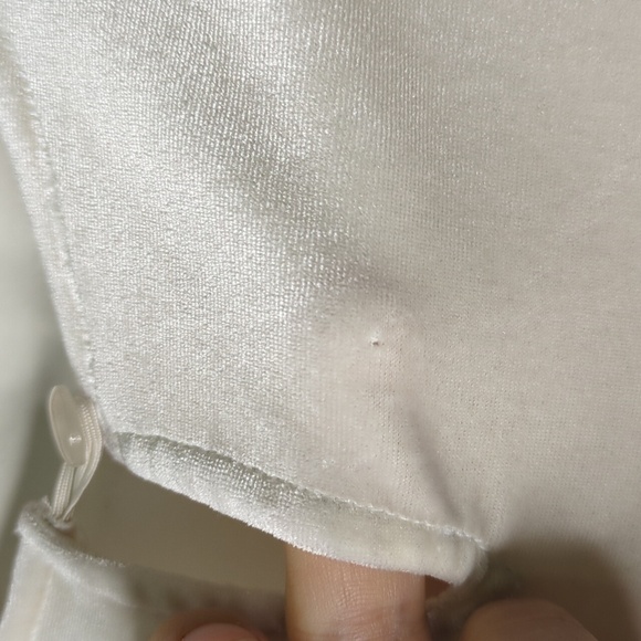 Y2K 90s Kpop Colorblock Velvet Micro Mini Dress/ Top Size XS/S - Picture 8 of 12